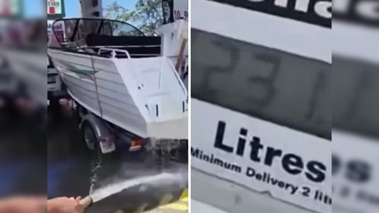 Petrol station blunder