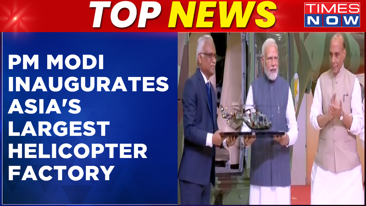 Top News | PM Modi Inaugurates HAL Helicopter Facility In Karnataka ...