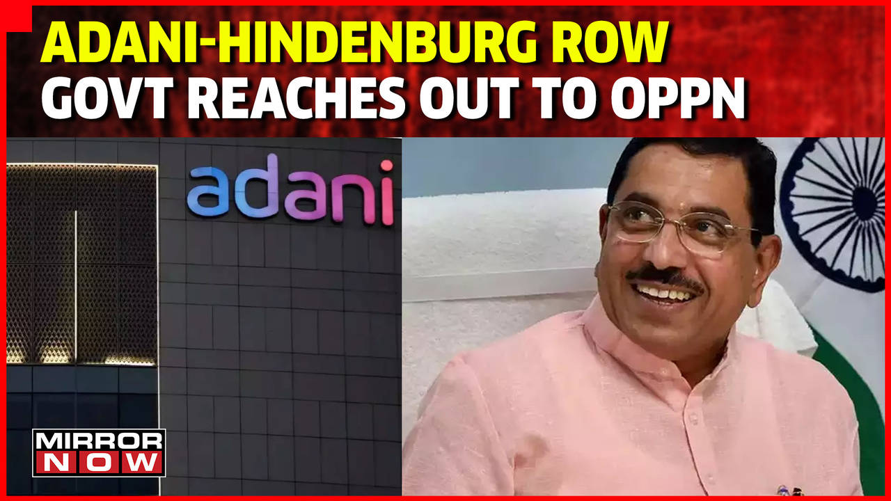 Adani Hindenburg Row | Govt Reaches Out To Opposition To Break Logjam ...