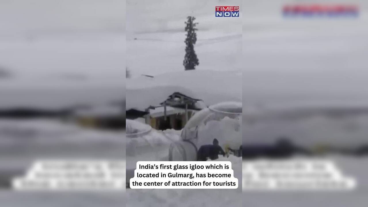 Watch! India's First Glass Igloo Restaurant Center Of
