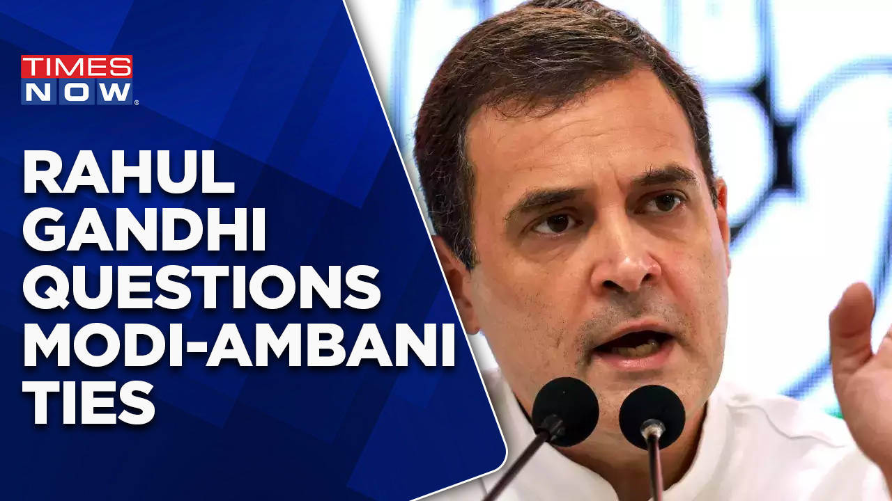 What is Adani's relationship with PM?': Rahul Gandhi questions