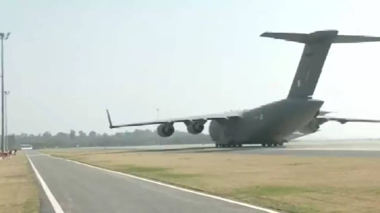 Indian Aircraft leaves for Turkey