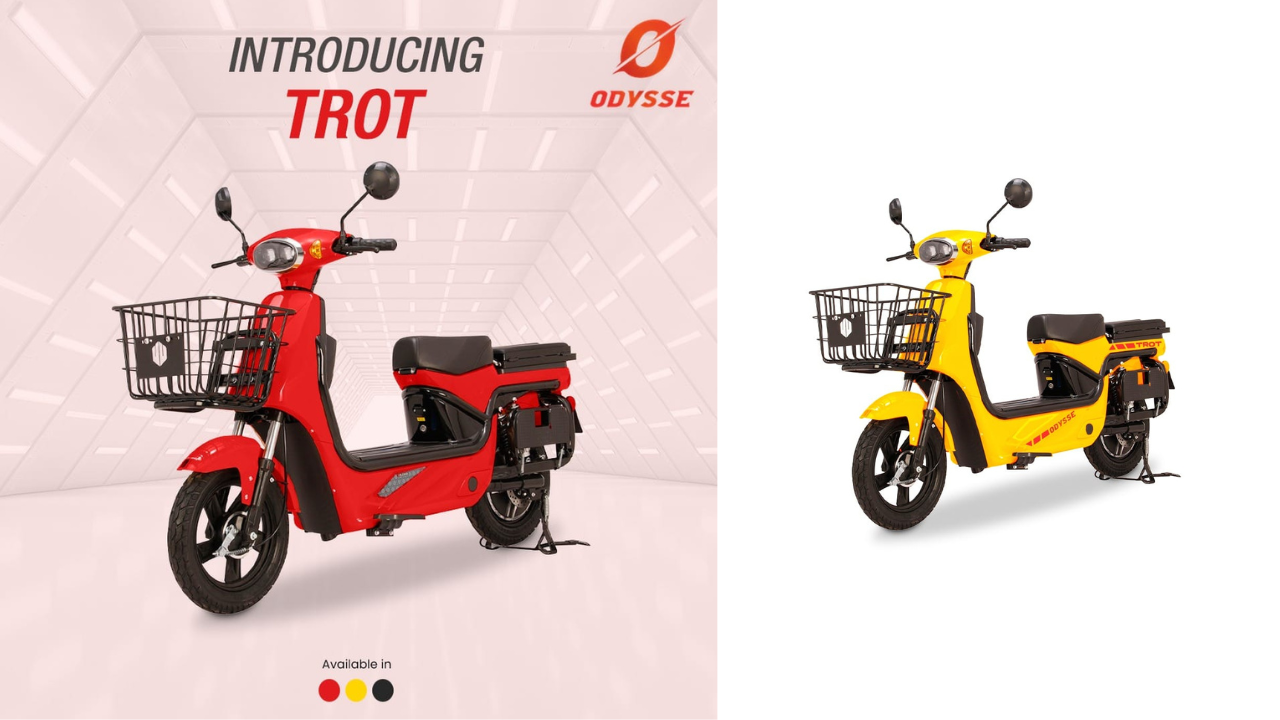 Odyssey Electric vehicles launches TROT, a B2B connected electric scooter for last mile connectivity