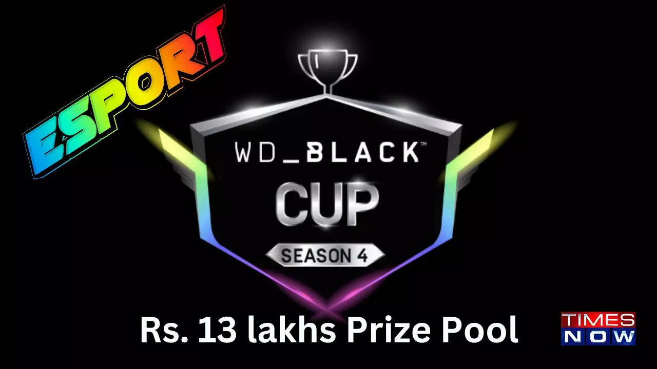 Esports Tournament: Western Digital Hosts WD_BLACK CUP Season 4, with a Prize Pool of Rs. 13 Lakhs