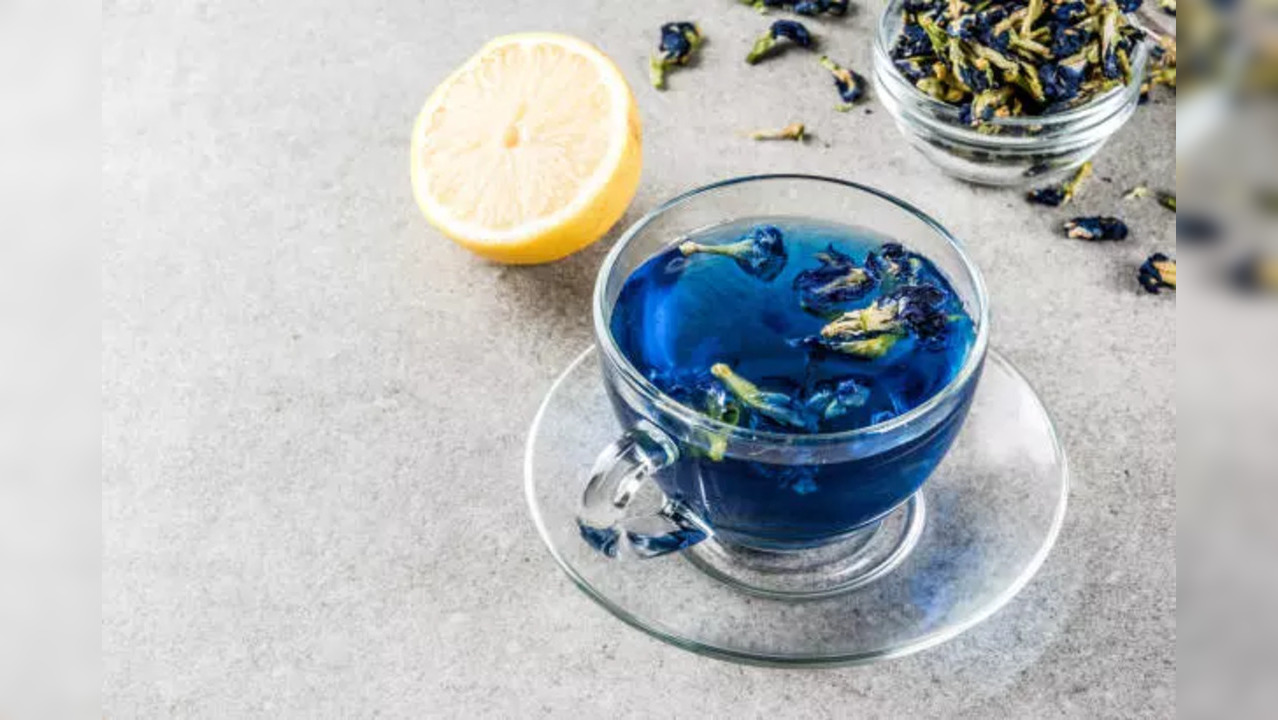 blue tea