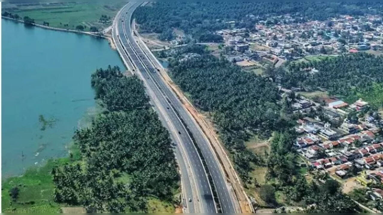 Work Begins On The Final Stretch Of Bengaluru Mysuru Expressway Ahead Of March Inauguration 8504