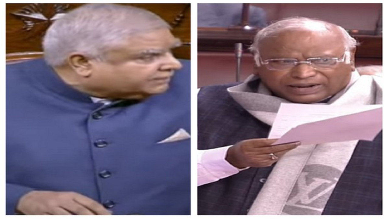 Rajya Sabha Speaker pulls up Congress president Kharge for calling PM Modi 'Mauni Baba'