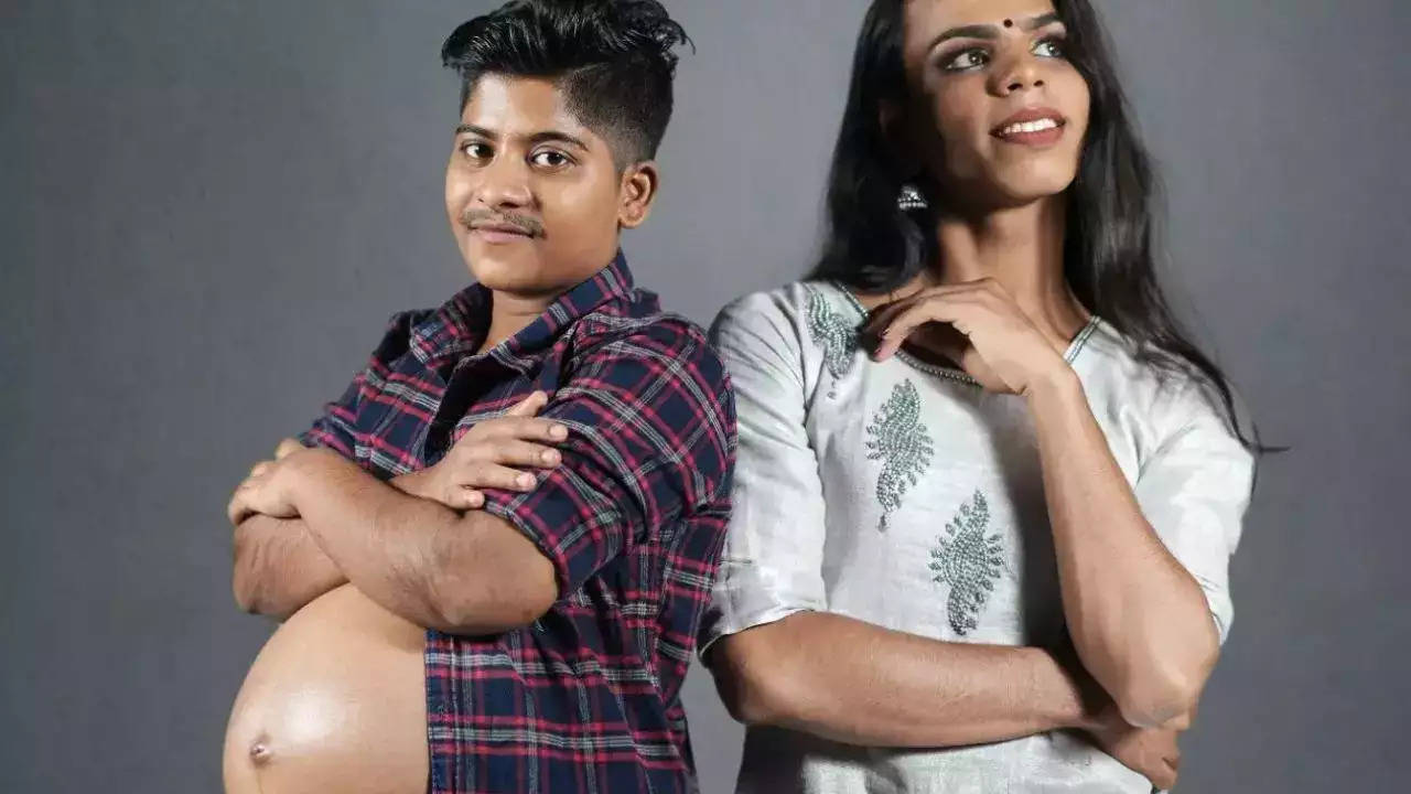 A transgender couple in Kozhikode welcome their first baby