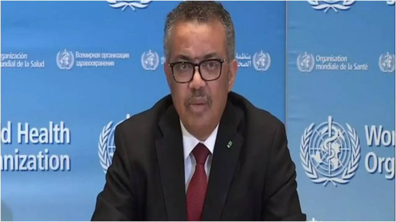 WHO Chief Tedros Adhanom Ghebreyesus