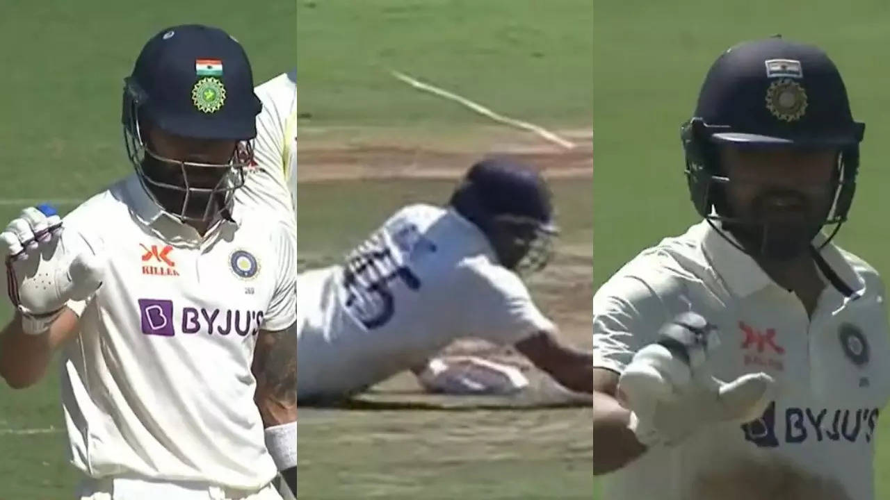 Kohli Rohit run-out