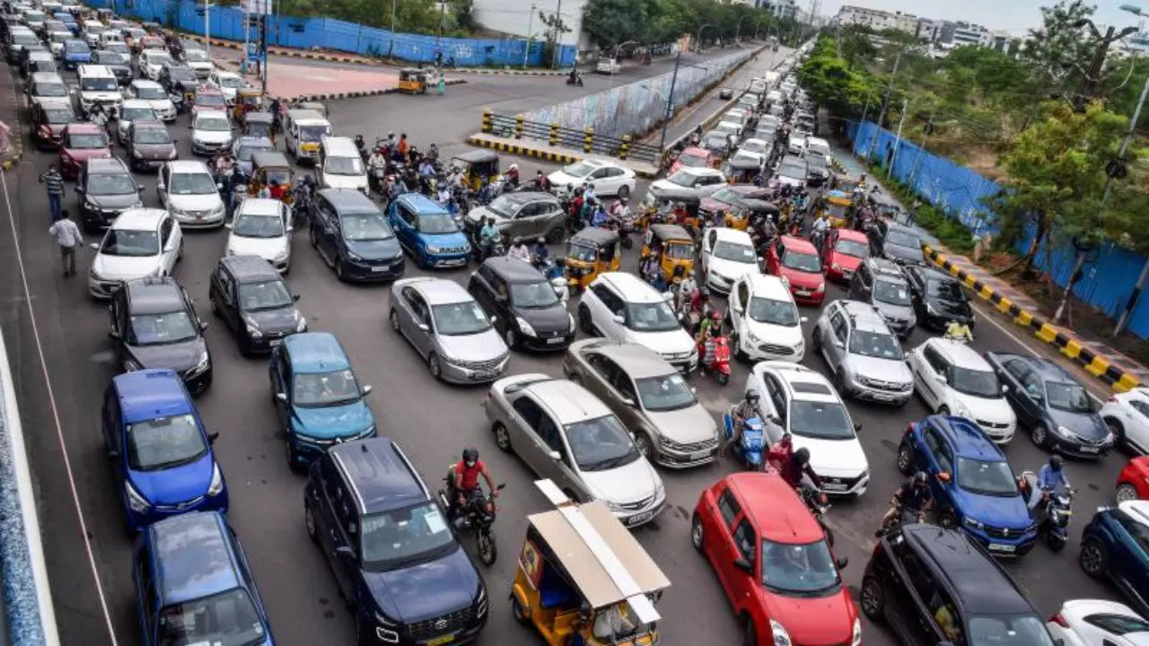 Hyderabad  Traffic