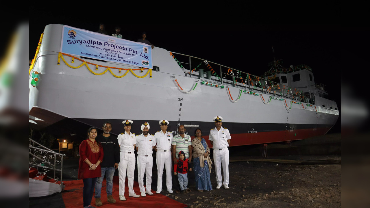 ACTCM Barge launched