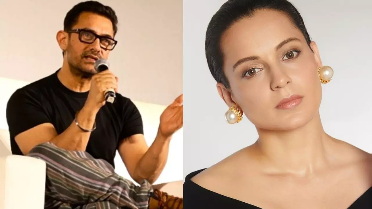 Kangana Ranaut calls Aamir Khan 'bechara' as she REACTS to his viral video: Tried his best to pretend...