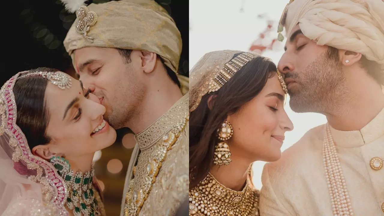 Sidharth Malhotra, Kiara Advani beat Alia Batt-Ranbir Kapoor. Newlyweds wedding pics  become most-liked post