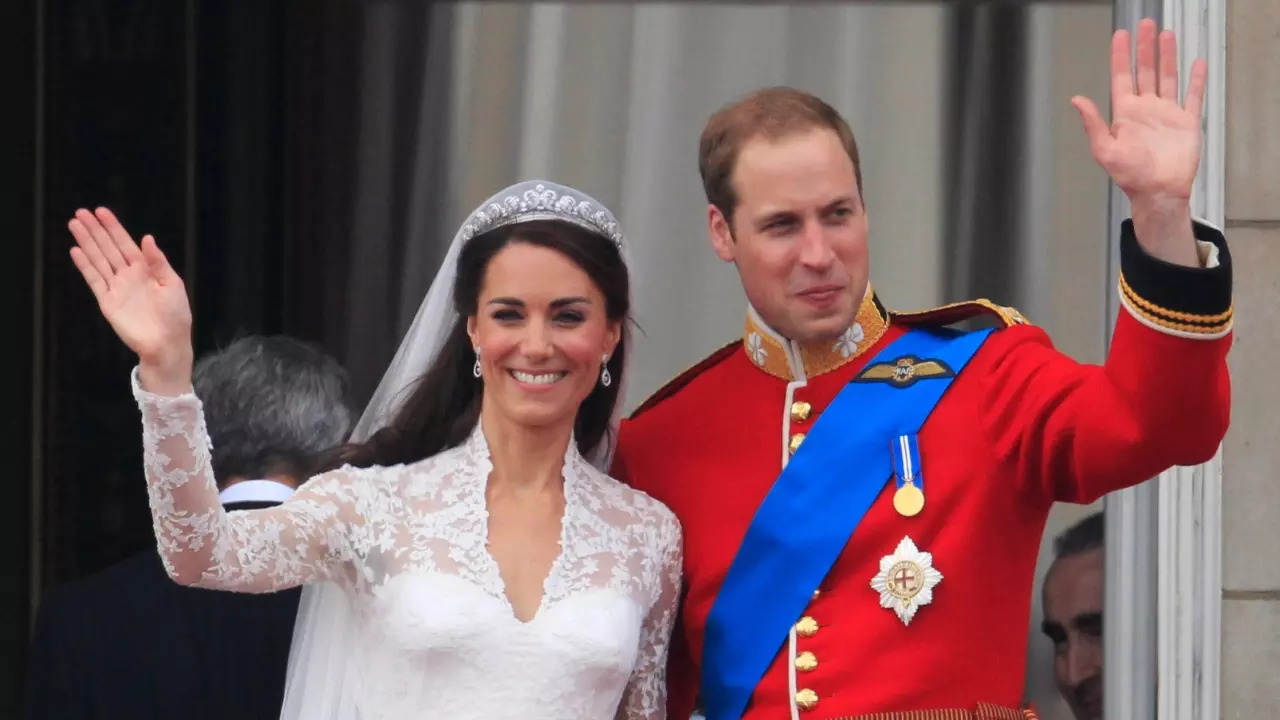 Prince William and Kate Middleton AP