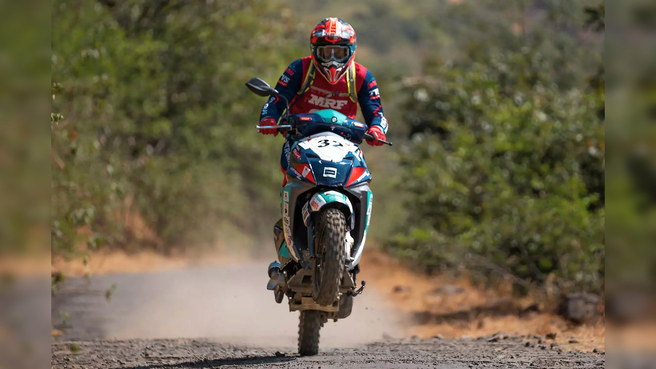 Tvs: Petronas TVS Racing adds new win at 2022 Indian National Rally ...