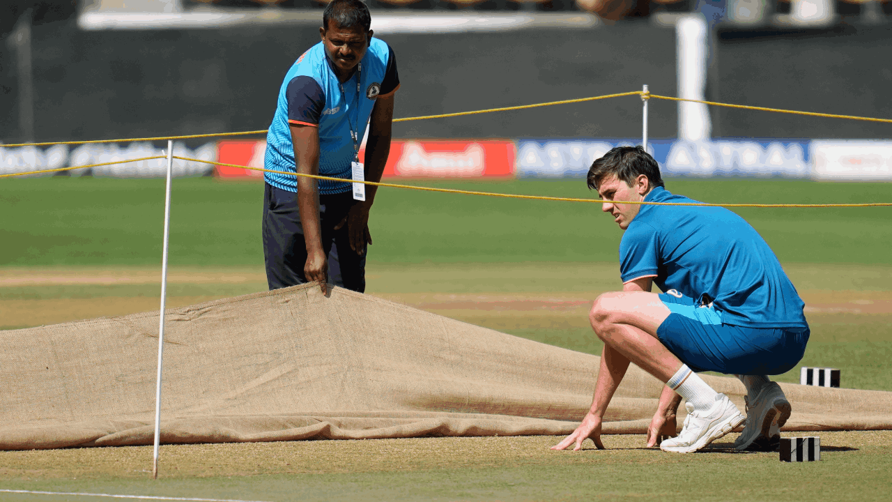 India Australia pitch AP