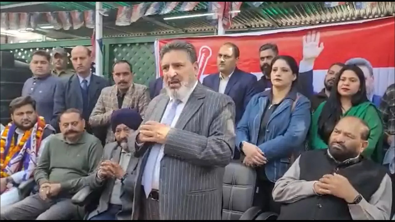 Jammu and Kashmir Apni Party president Altaf Bukhari