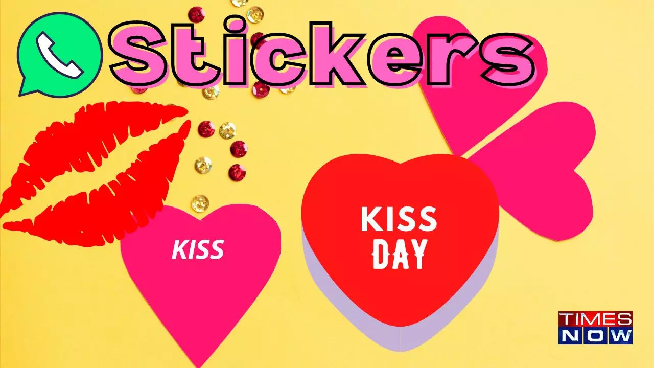 Kiss Day 2023: How to download and send Kiss Day WhatsApp stickers on February 13