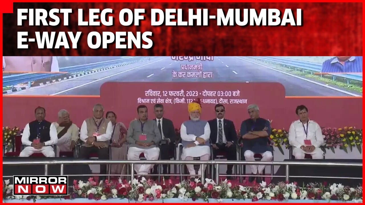 Delhi Mumbai Expressway Inaugurated By PM Modi In Dausa, First Leg