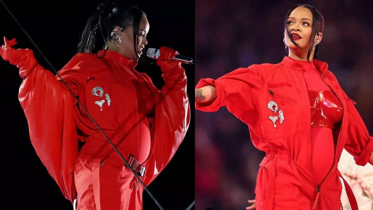 Rihanna Shines in Super Bowl Halftime Show, Her First Live Performance  Since 2018 - The Heights