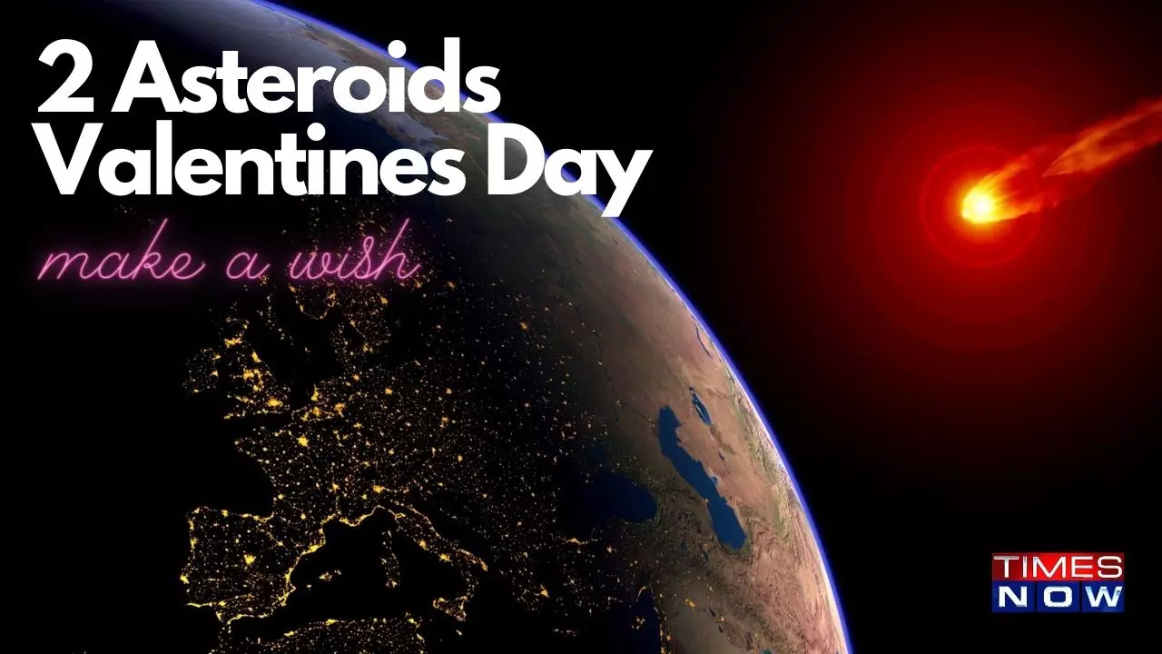 Space Valentine 2023: Two large Asteroids are on their way to pass Earth on 14th February, get ready to make your wish