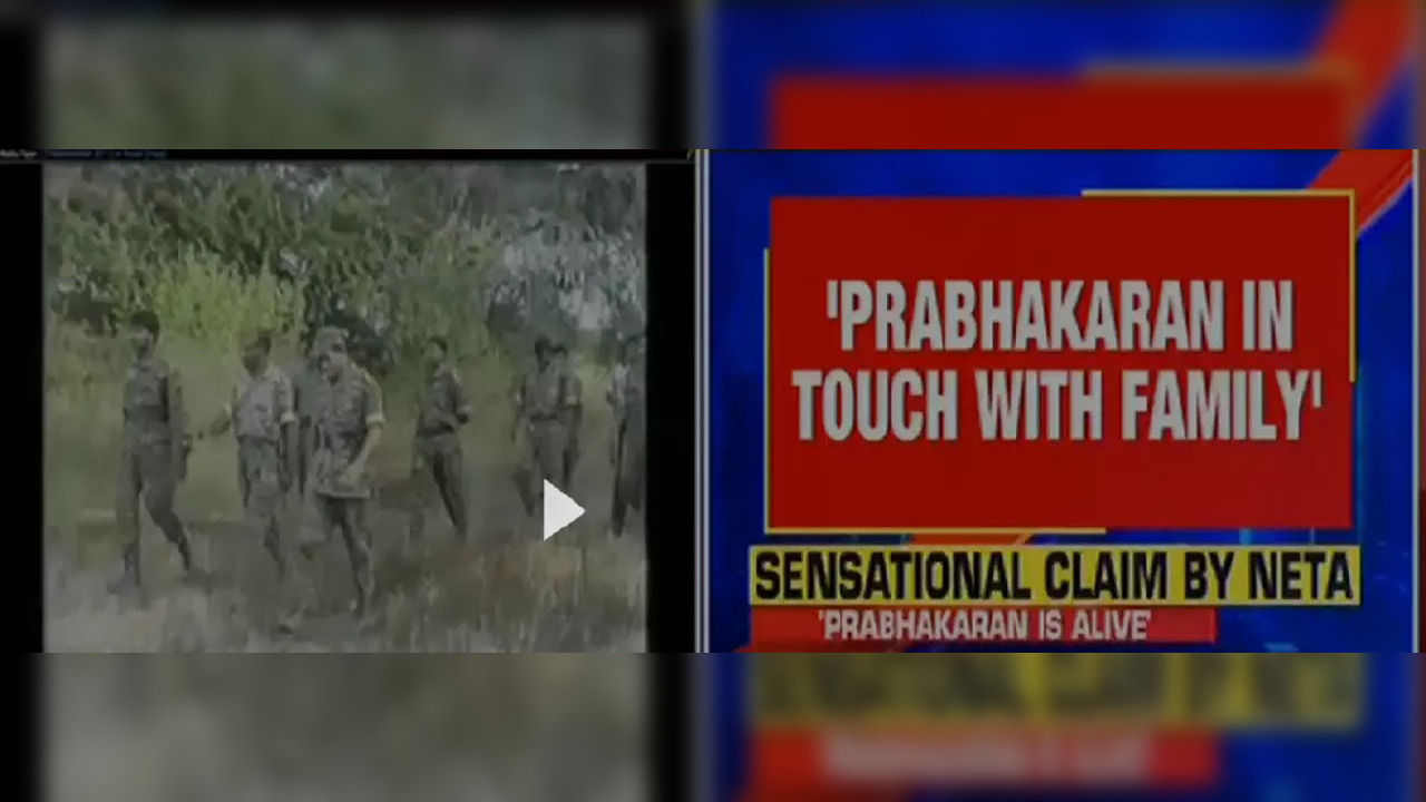 ​LTTE chief Prabhakar is alive, claims ex-Congress leader