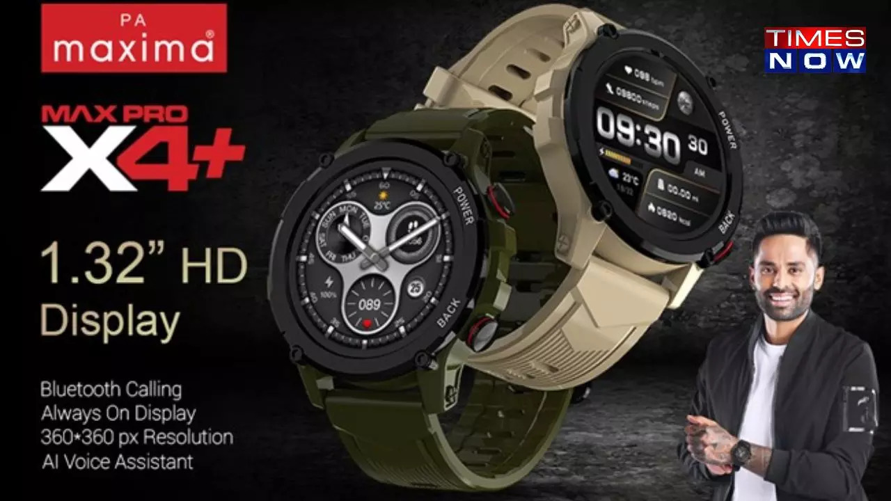 Surya Kumar Yadav Joins Maxima Watches as Brand Ambassador: Check Out the Max Pro X4 With Its Power-Packed Features!