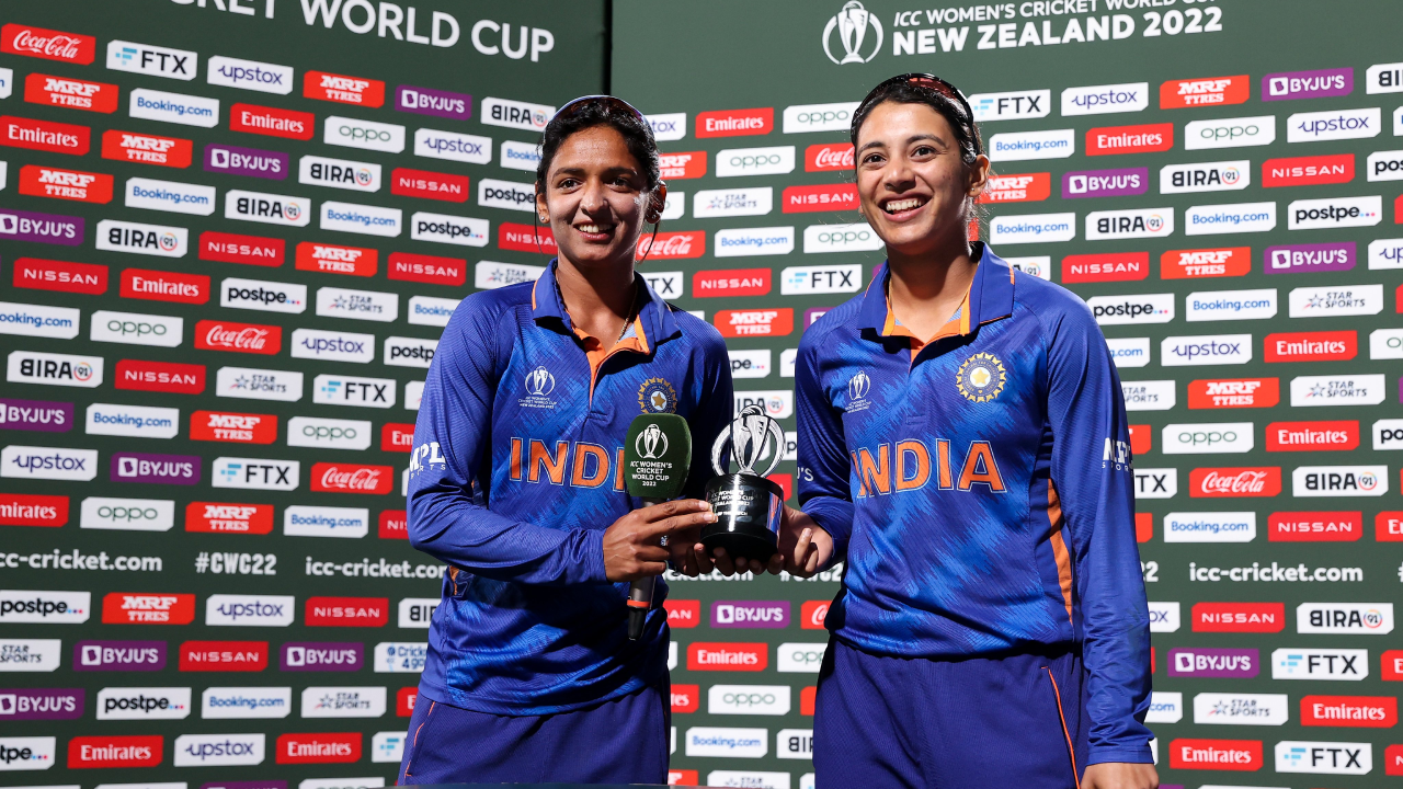 Smriti Mandhan Harmaanpreet Kaur @BCCI