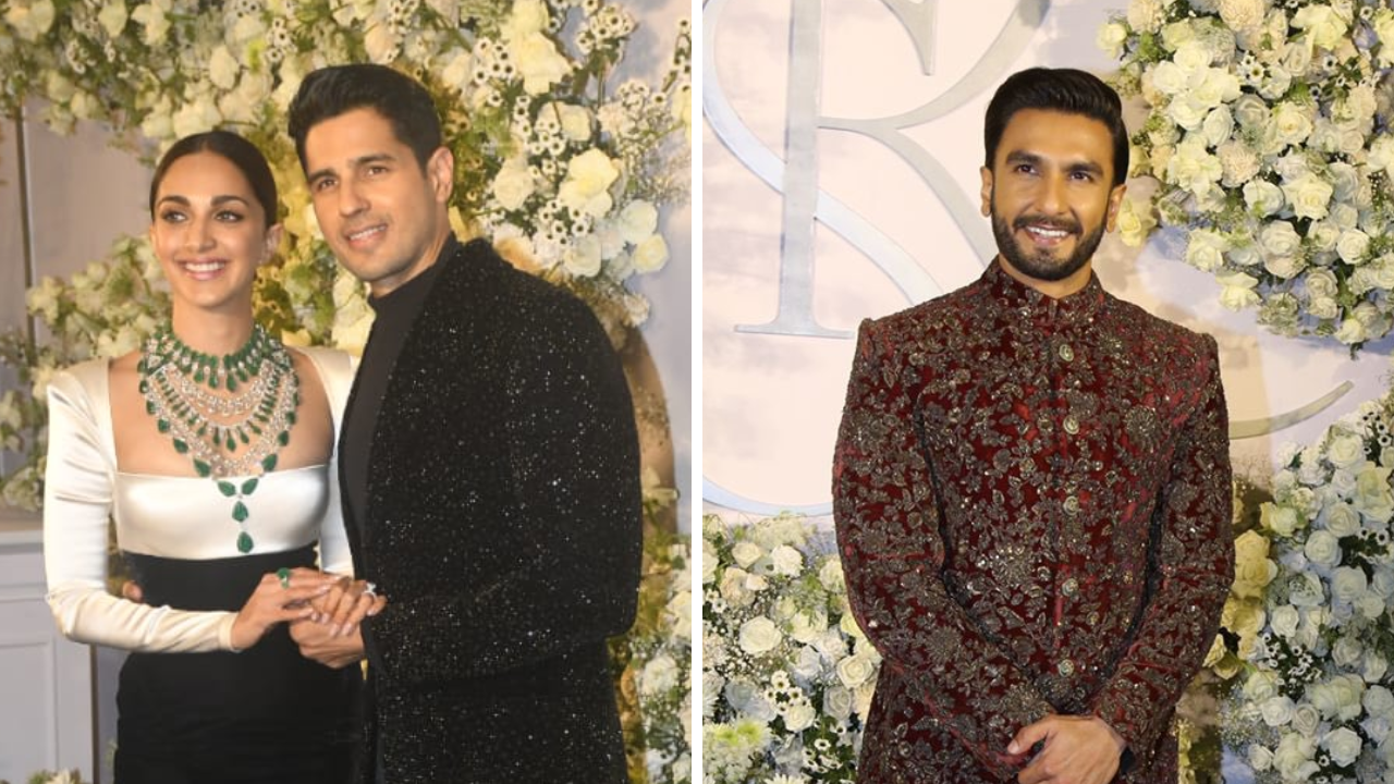 Inside Sidharth, Kiara's Mumbai reception