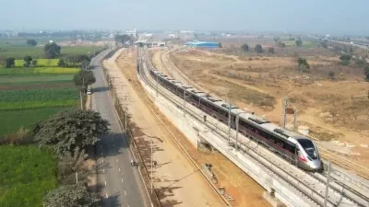 Rapid Rail running from Duhai Depot to Ghaziabad, trial run will be done soon after successful test.