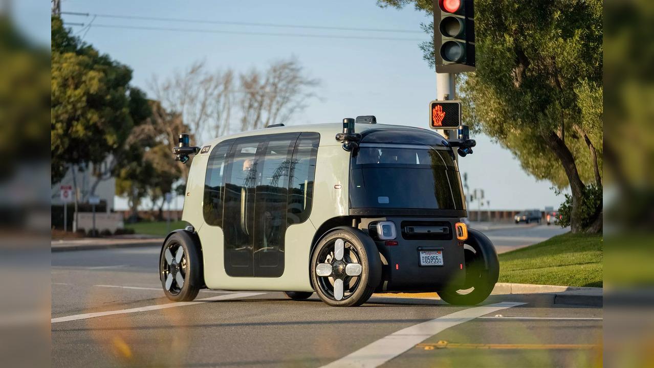 Zoox electric vehicle