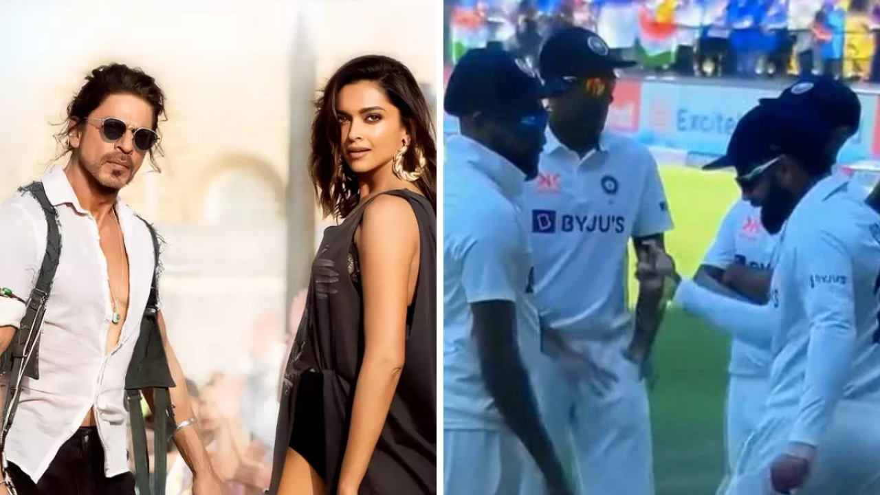 Shah Rukh Khan REACTS to Virat Kohli, Jadeja imitating Jhoome Jo Pathaan's hook step