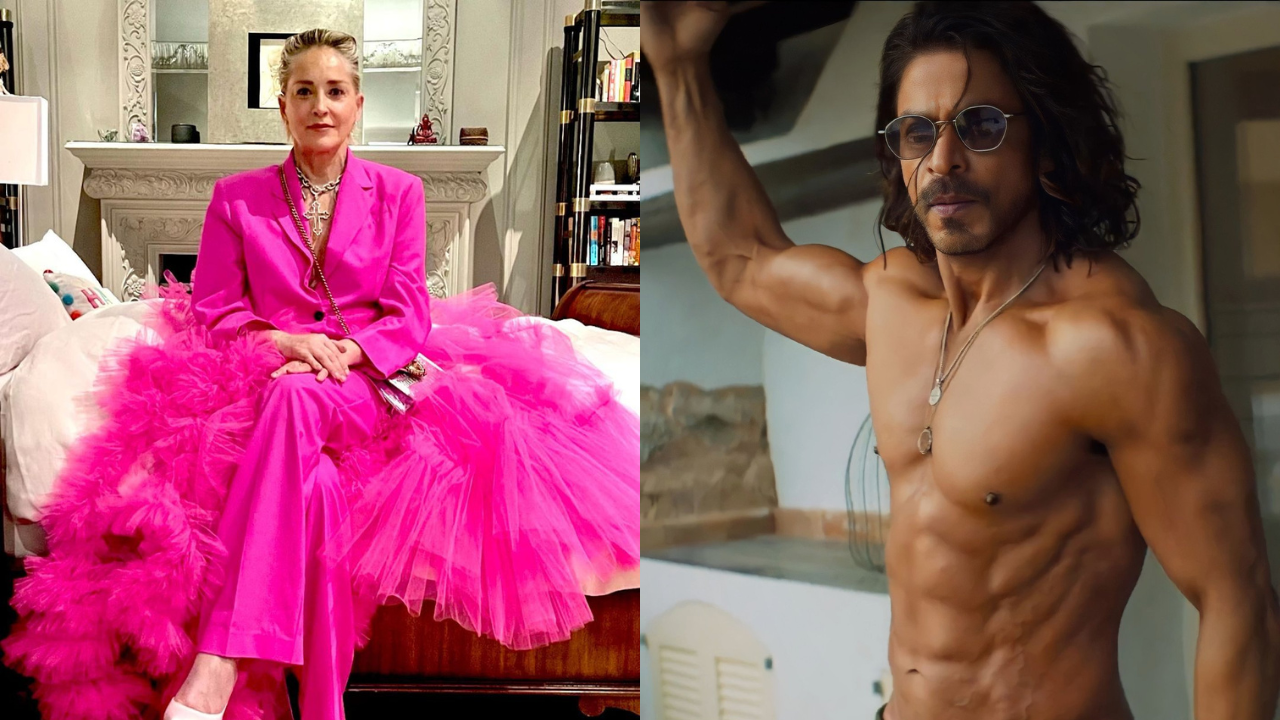 Sharon Stone, Shah Rukh Khan