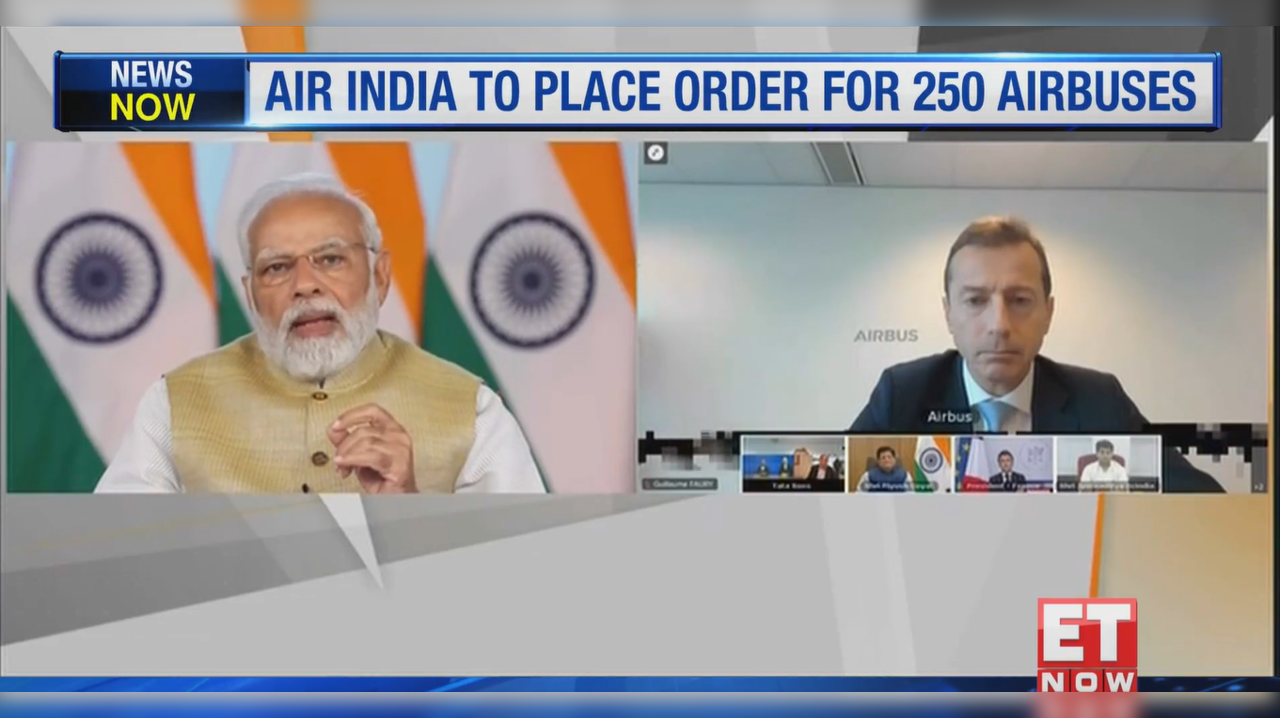 Air India-Airbus deal displays success of India's civil aviation sector: PM Modi