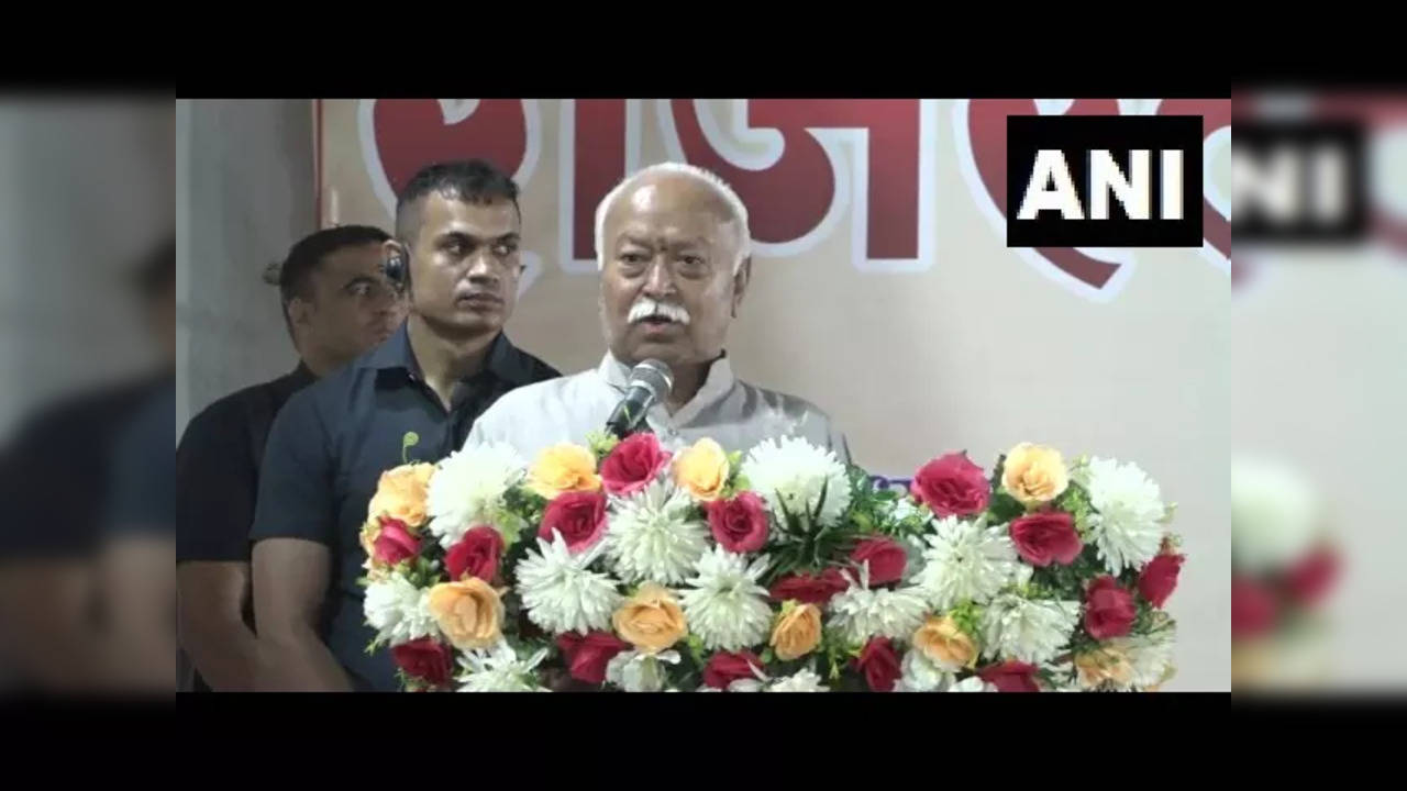 ​RSS chief Mohan Bhagwat in Nagpur​