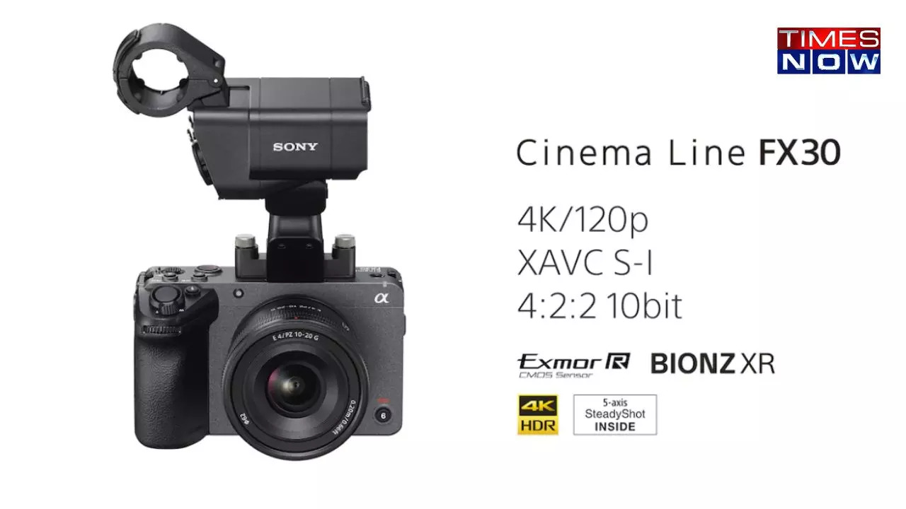 Sony Launches Affordable 4K Cinema Camera With Professional Features - The FX30!