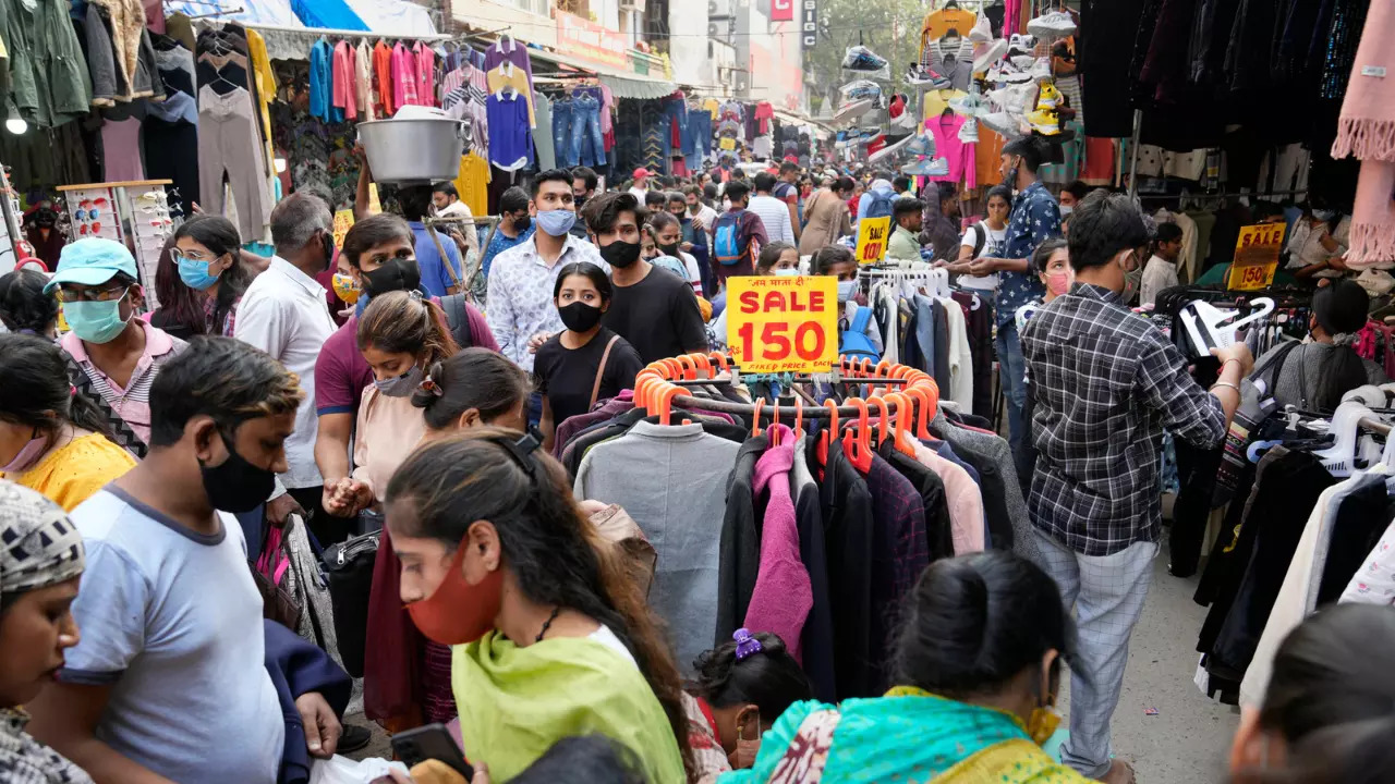 Sarojini Nagar Market.