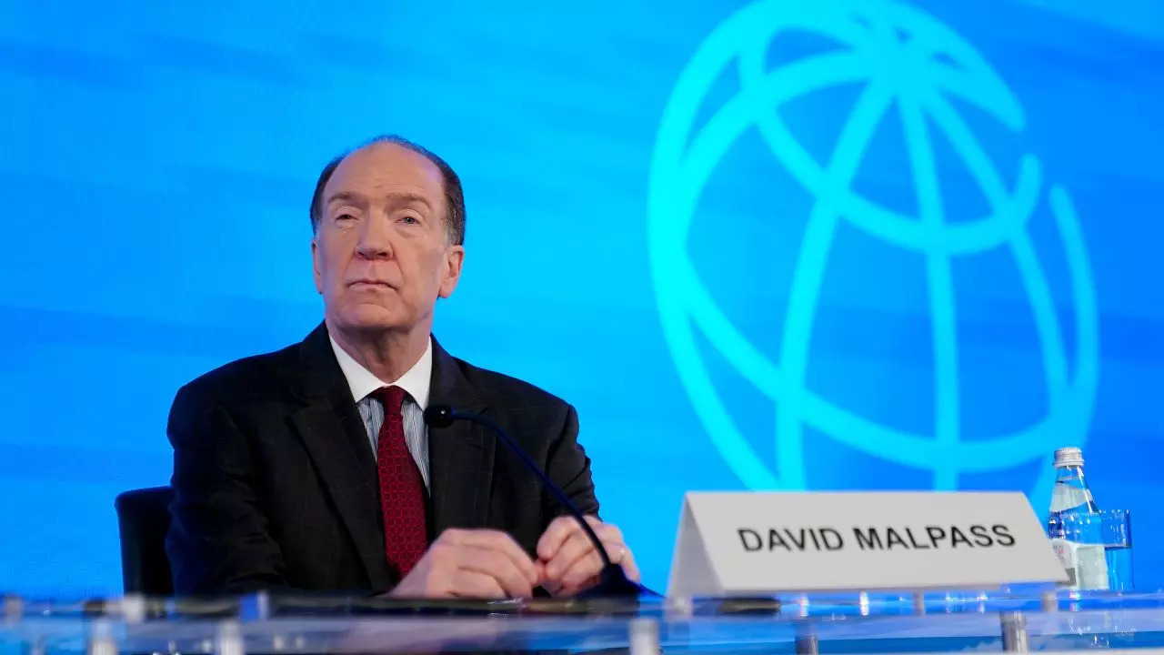 David Malpass will leave his position on June 30, the end of the World Bank's fiscal year, after serving more than four years in the role, said the World Bank