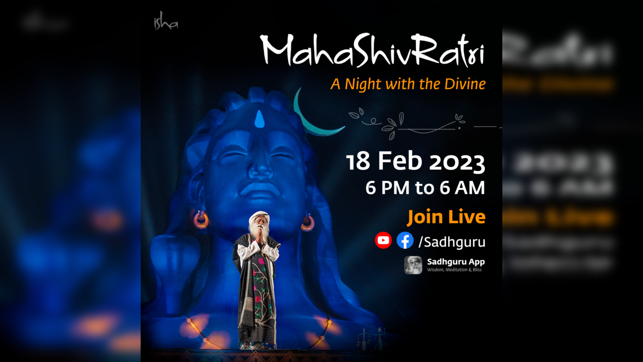 Isha Foundation Mahashivratri 2023 From cultural events to yoga