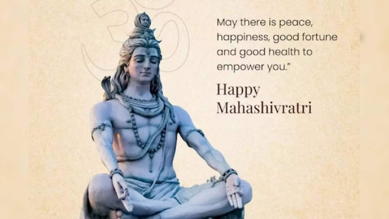 Happy Mahashivratri 2023 wishes, quotes, poster, background, date ...