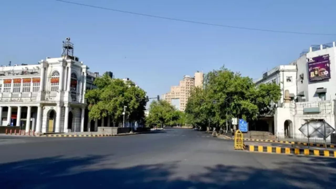 Connaught Place area.