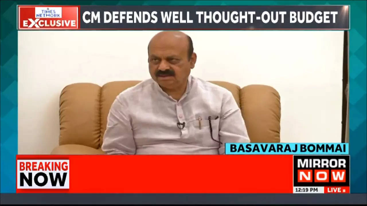 Basavaraj Bommai Interview: Opposition Is Reckless, We've Managed ...