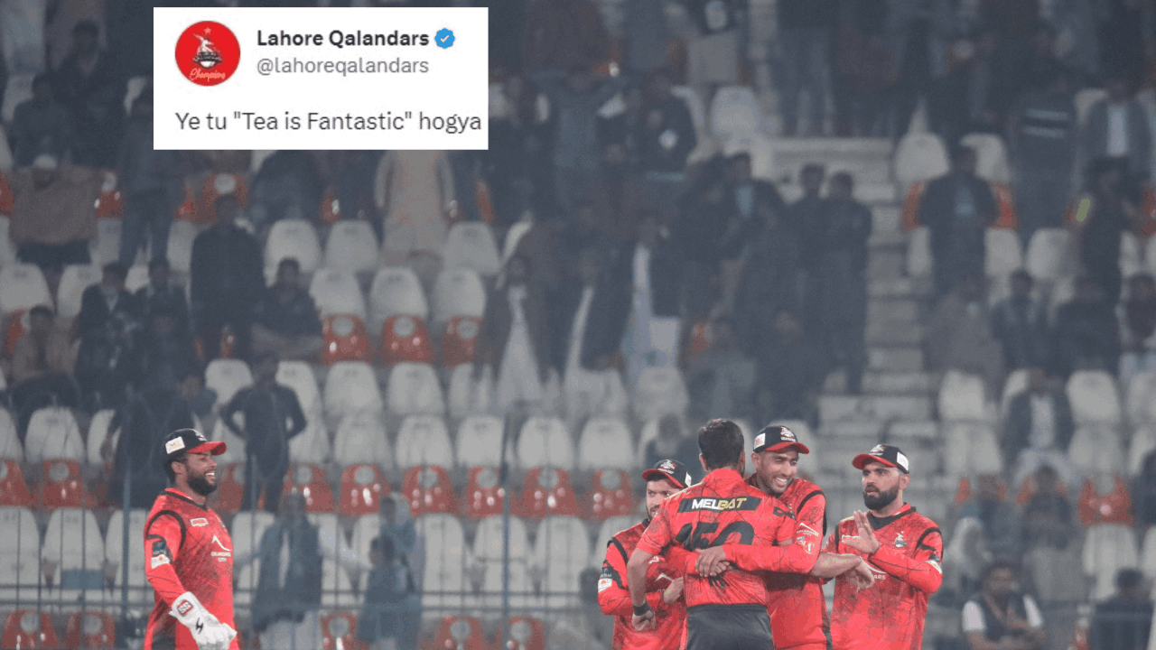 Pakitan super league, franchise Lahore Qalandars Tea is fantastic tweet sparks outgrage; Indian fans give fitting reply Cricket News, Times Now