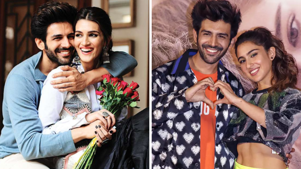 Kartik Aaryan dated Sara Ali Khan and Kriti Sanon?