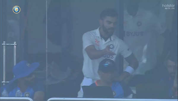 Watch Virat Kohlis Angry Reaction After Watching Replay Of His Controversial Dismissal In 2nd 