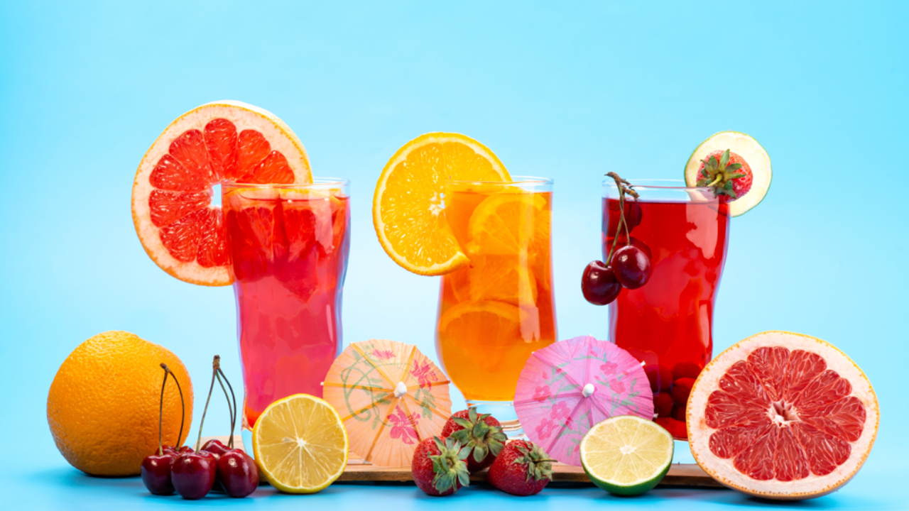 Refreshing summer drinks. Pic Credit: Freepik