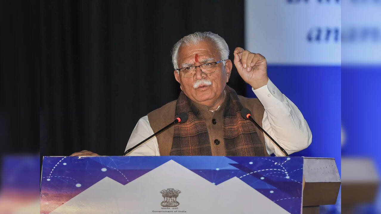 Haryana Chief Minister Manohar Lal Khattar