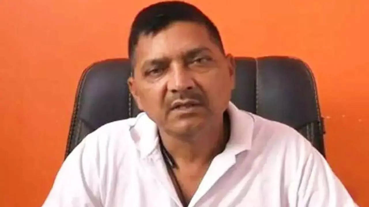 Rajesh Mishra (aka Pappu Bhartol), former BJP MLA from Bareilly, UP, is taking his class 12 exam at 55 years old | Courtesy: Twitter