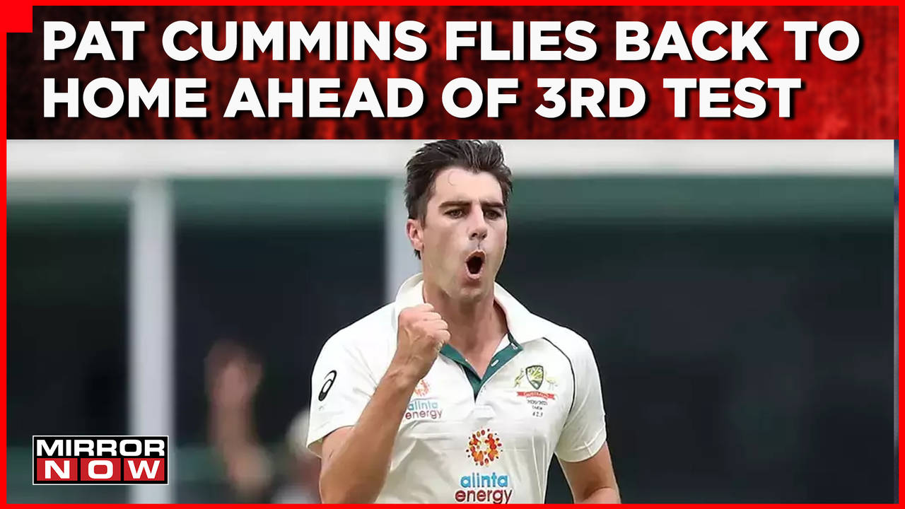 Major Setback For Australia | Captain Pat Cummins Rushes Back To Home ...